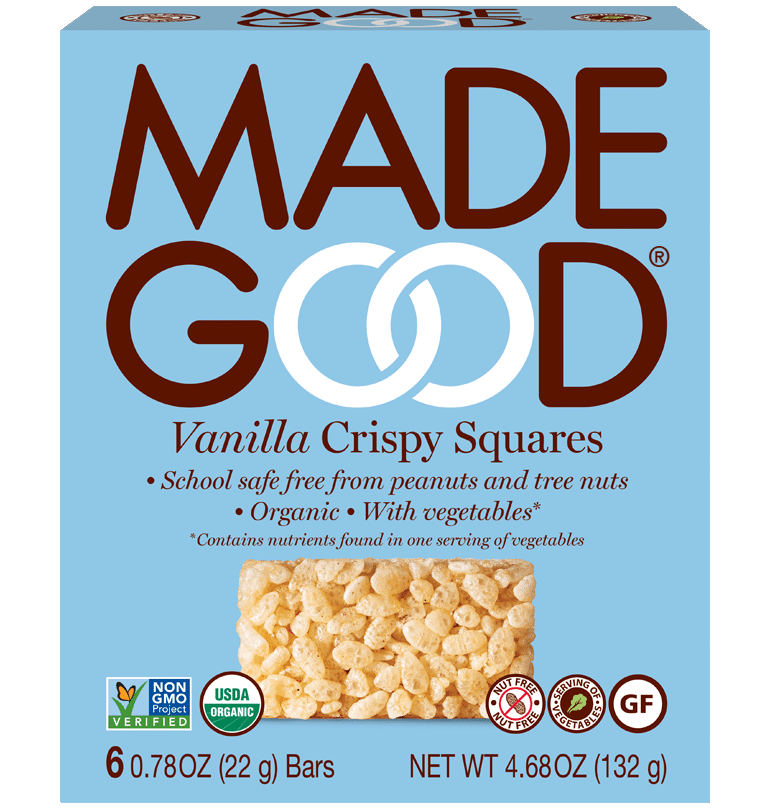 Made Good Foods Vanilla Squares