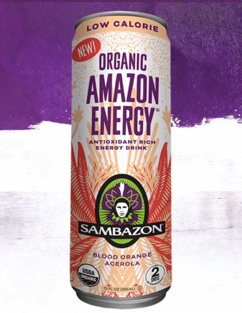 Sambazon Energy Drinks