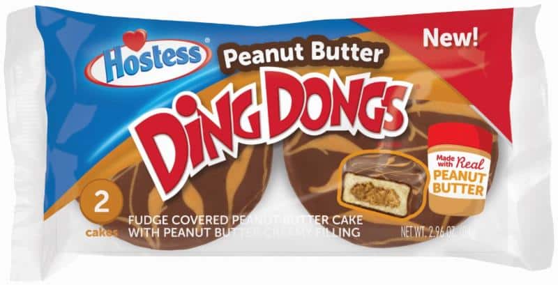 Hostess Peanut Butter Ding Dongs