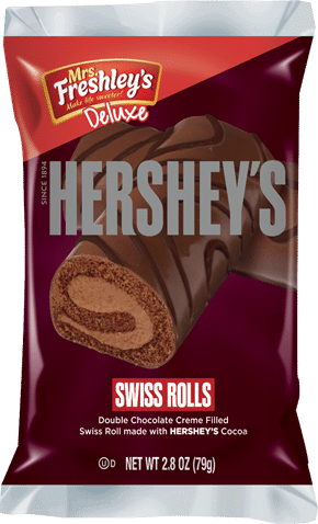 Mrs Freshley's Hershey Swiss Roll