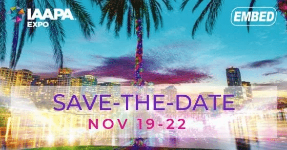 IAPPA 2019 Nov, 19-22, Orlando