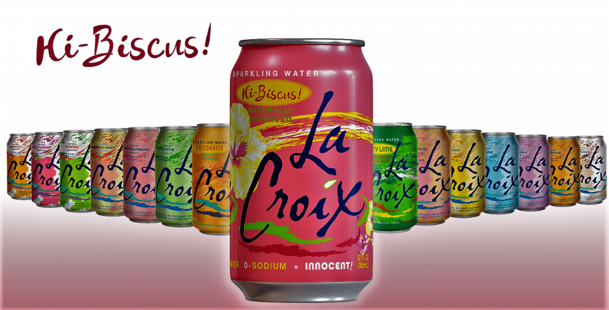 LaCroix Hi-Biscus Water