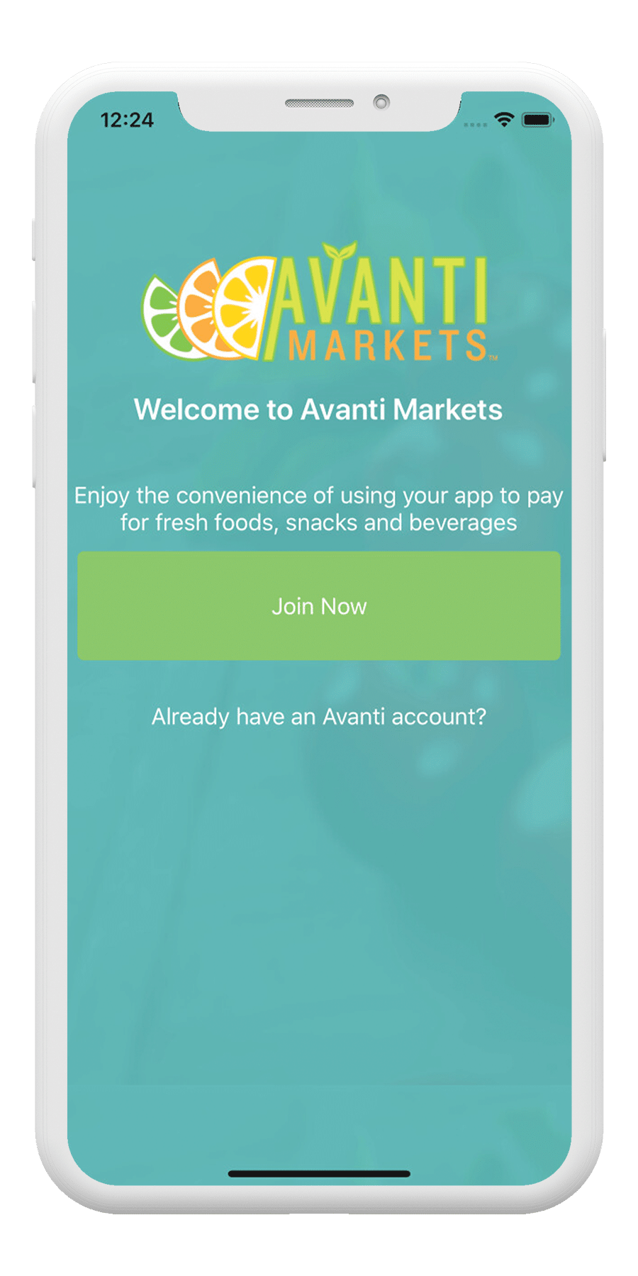 Avanti Markets app join