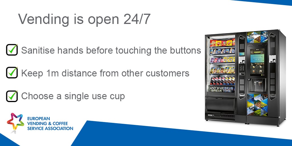 Vending is open 24/7