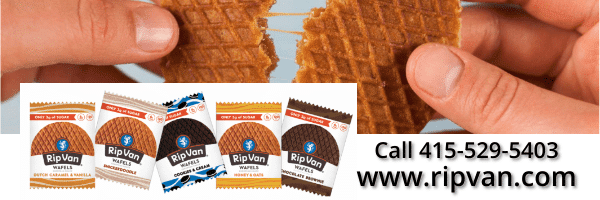 Rip Van Wafels. Low Sugar Snack