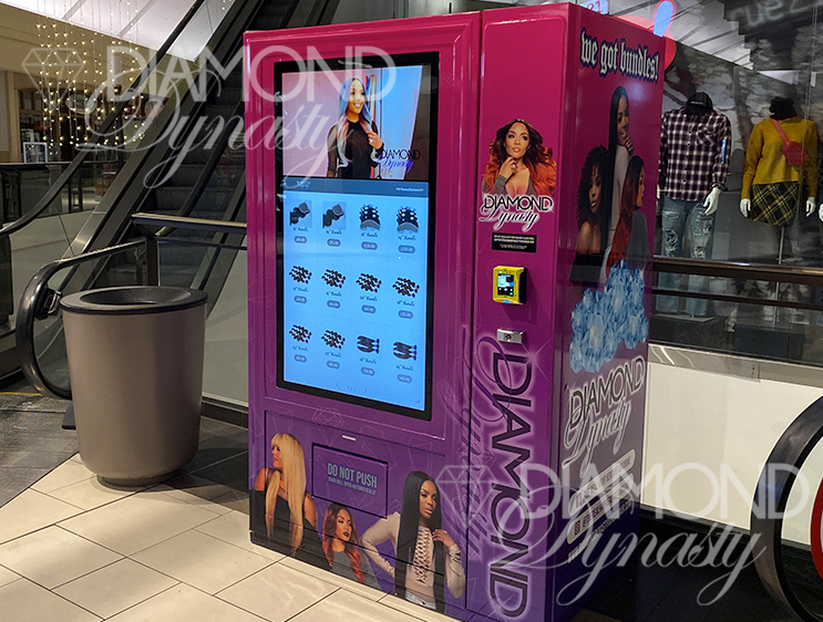 Hair weave on sale vending machine