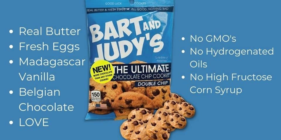 Bart and Judys Chocolate Chip Cookies