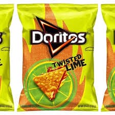 Twisted Lime Totilla Chips by Doritos