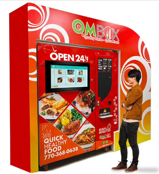 QMBox Hot Food Vending Machine