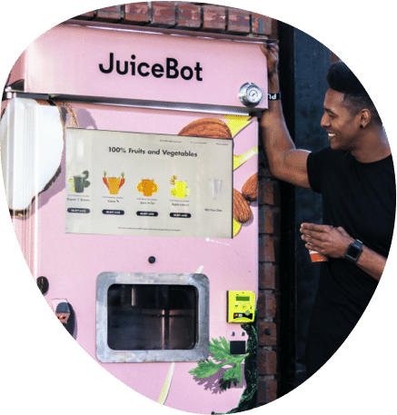 Juicebot vending machine