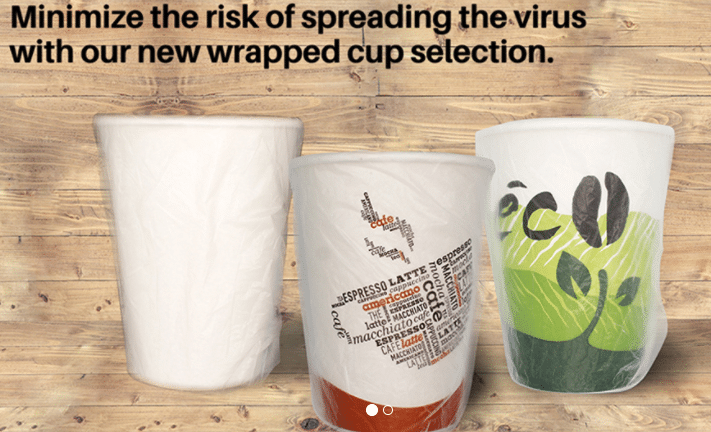 Wrapped Paper Cups