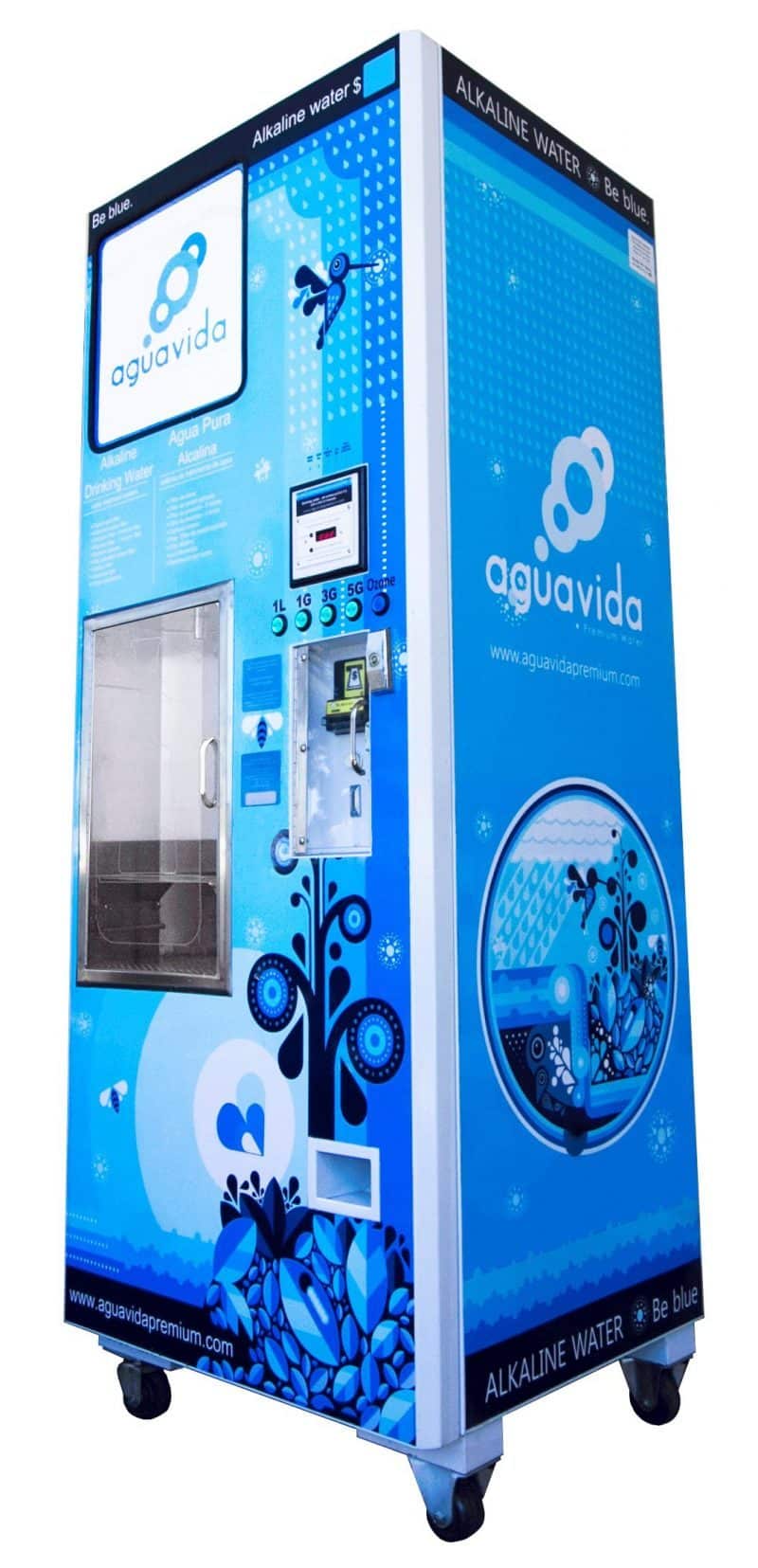 Aquavida Offers Cashless Water Vending Machines