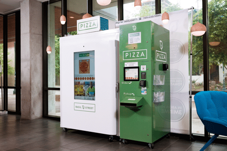Basil Street Pizza Vending Machine