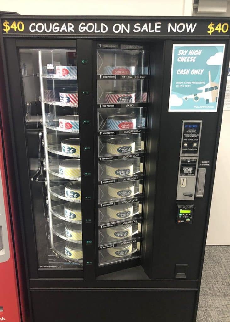 Cheese Vending Machine