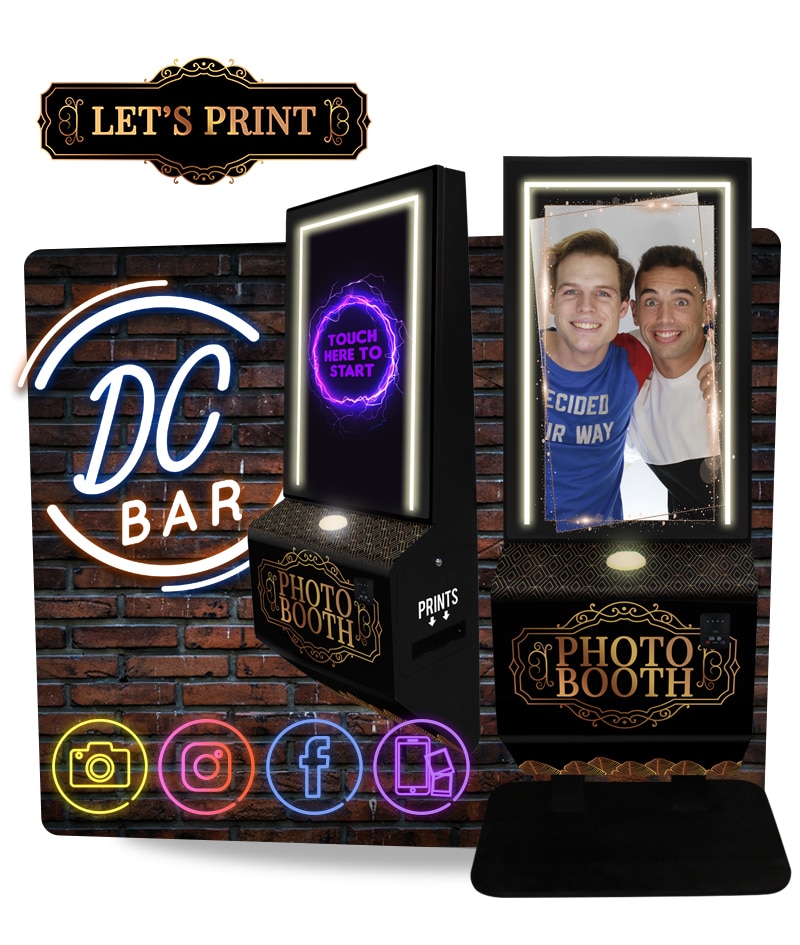 DC digital photo booths