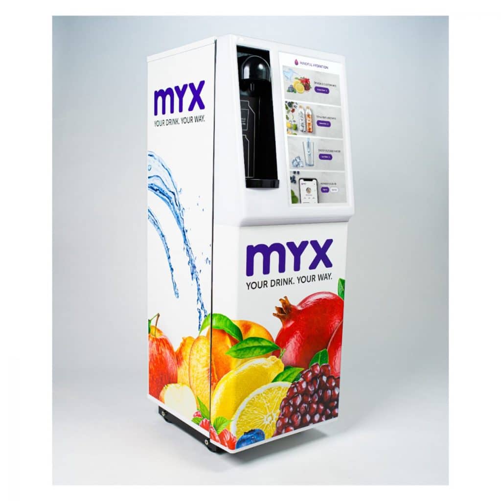 MYX Hydration machine