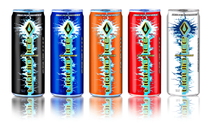 Liquid Ice Energy Drinks