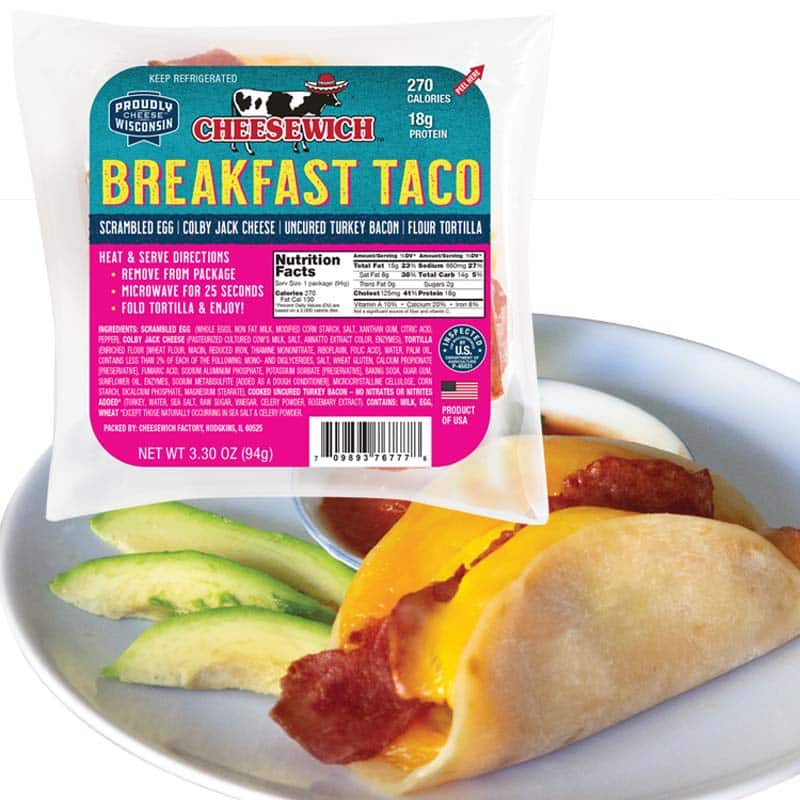 Breakfast Taco by Cheesewich