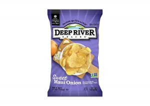 Sweet maui onion kettle potato chips