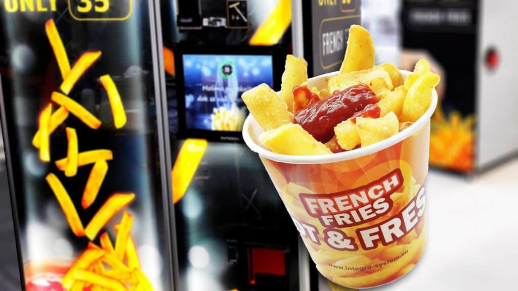 French Fry Vending Machine