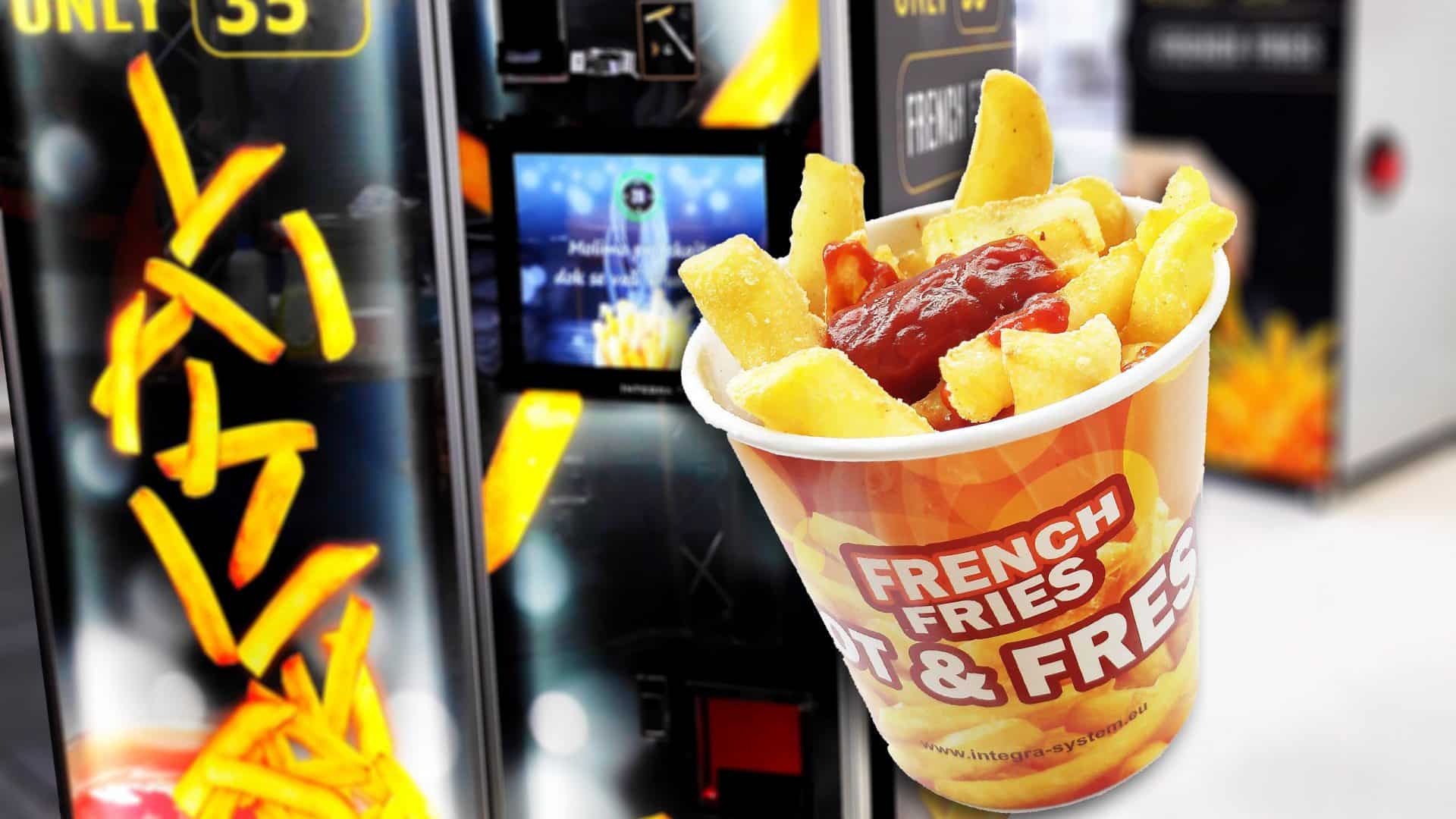French Fries Vending Machine 