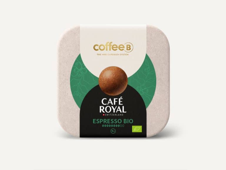 CoffeeB Develops Coffee Ball, a NoCapsule Coffee Pod