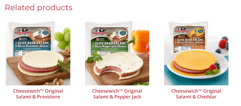 Cheesewich Products