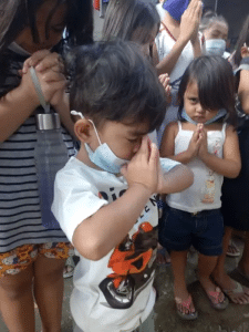 Filipino Child Praying