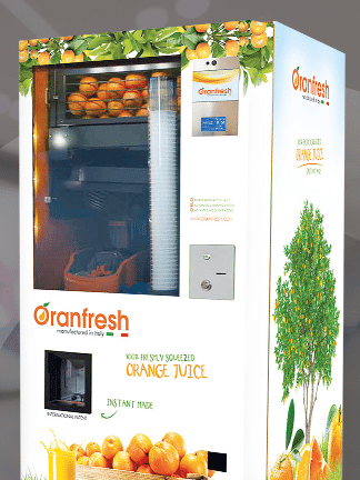 Orangefresh Juice Vending Machine