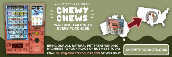 Dog Treat Vending Machines! Chewy Chews Dog Treat Vending Machines!