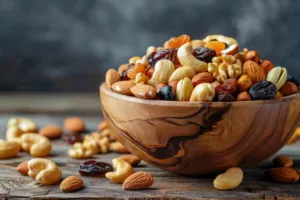 Mixed Fruit and Nuts Snack