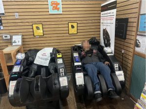DAVID ZHOU massage chair route for sale ad