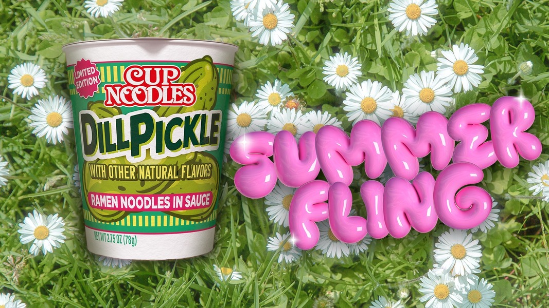 Cup of Noodles Dill Pickle Flavor
