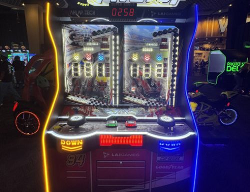 LAI Games to Debut NASCAR Pit Stop at Bowl Expo, Coming Soon to Dave & Buster’s
