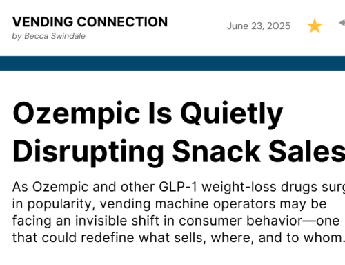 Ozempic Is Quietly Disrupting Snack Sales — What Vending Operators Need to Know