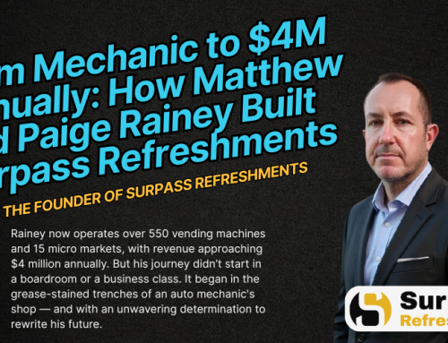 From Mechanic to $4M Annually: How Matthew and Paige Rainey Built Surpass Refreshments