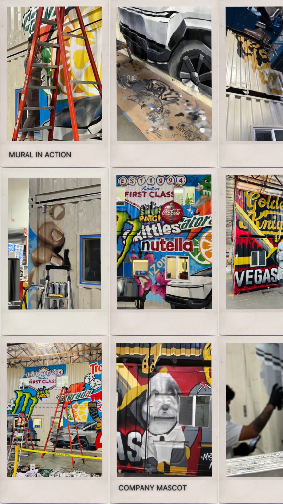 Mural Collage First Class Nevada