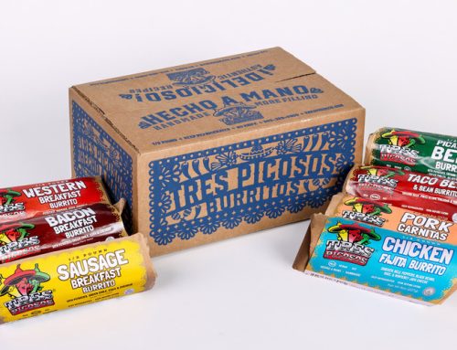 Fresh New Look, Same Bold Flavors: Tres Picosos Burritos Presents Bright New Packaging