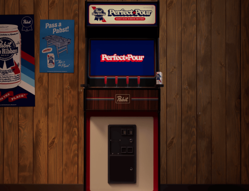DSM Arcade and Pabst Brewing Company Announce New Vintage-Style Bartending Game Perfect Pour: Pabst Blue Ribbon Edition
