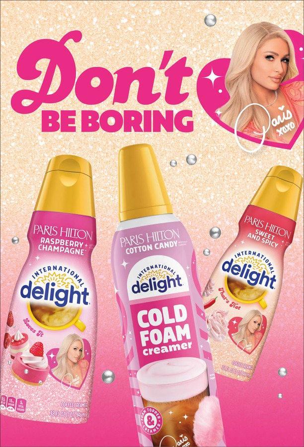 International Delight and Paris Hilton Collaboration