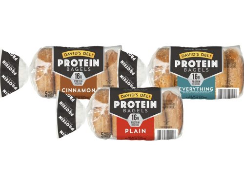 Crystal Farms Launches New Line of David’s Deli Protein Bagels