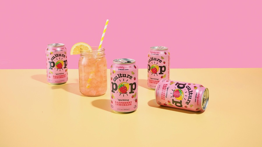 Culture Pop Soda Introduces Raspberry Lemonade