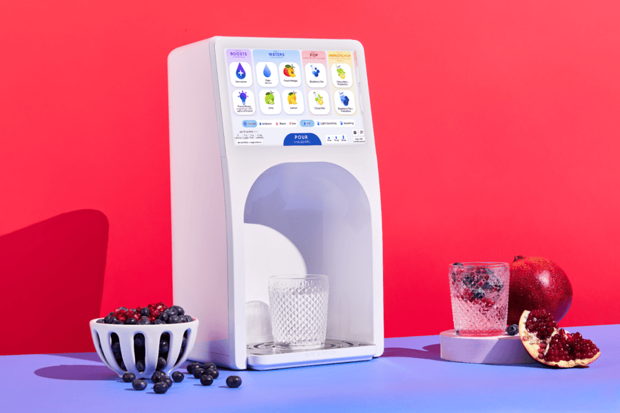 The Bevi Signature Countertop featuring an updated, intuitive user interface, set to roll out across machines this year. 