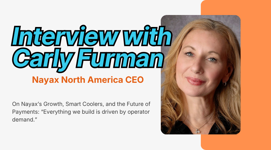 Interview with Carly Furman CEO of Nayax