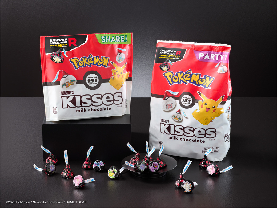 Hershey's Kisses and Pokémon Collaborate