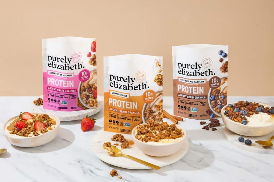 Purely Elizabeth Expands Into Protein with New Ancient Grain Granola Line