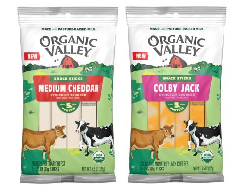 Organic Valley® Elevates On-the-Go Snacking with New Cheese Snack Sticks