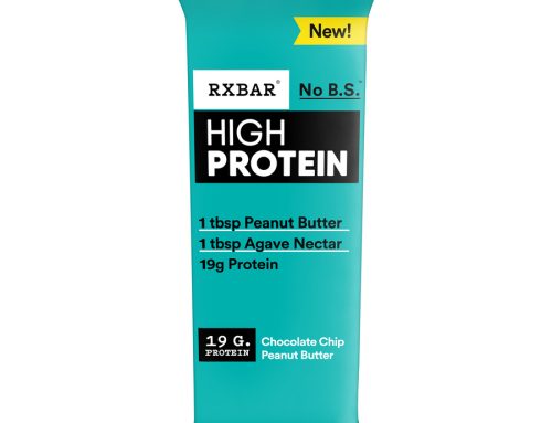 RXBAR Expands High Protein Line with Chocolate Chip Peanut Butter, Delivering 19g of Protein and Six Simple Ingredients