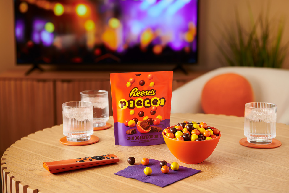 REESES PIECES with Chocolate Cookie
