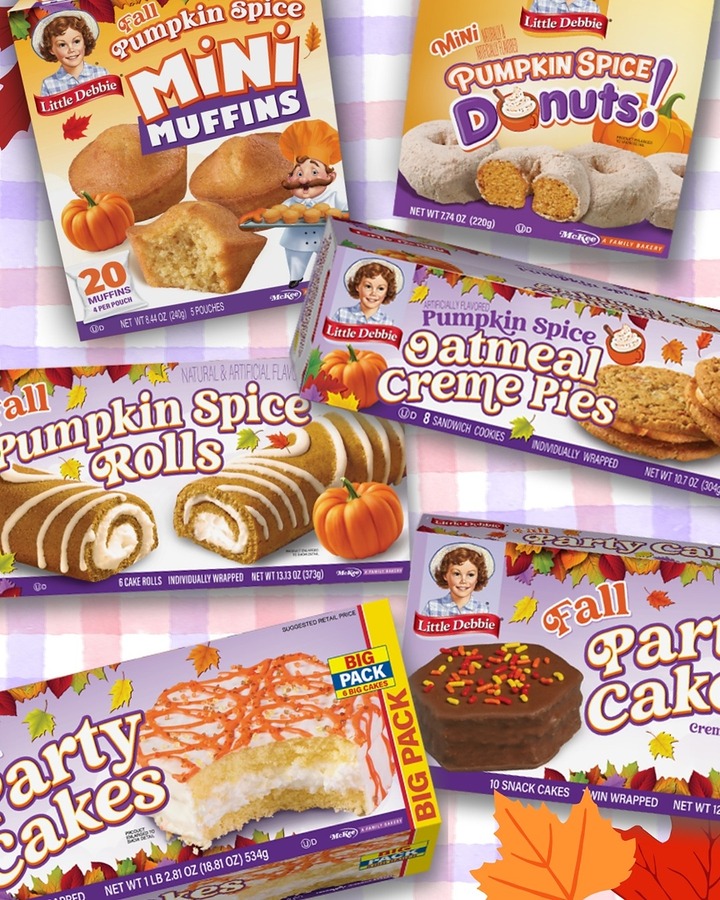 Little Debbie® Celebrates A Sweet Harvest with 2026 Fall Snack Lineup, return of Pumpkin Spice Mini Muffins